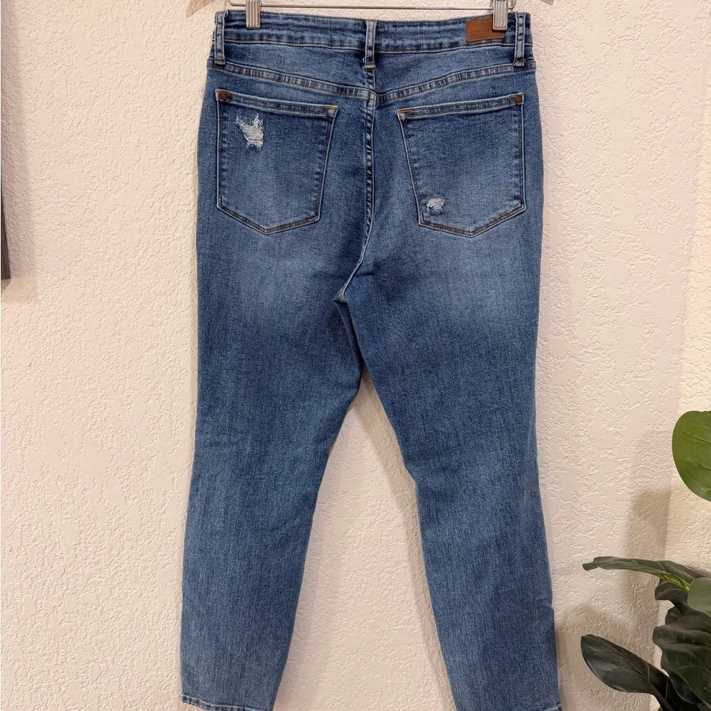 Judy Blue Distressed Blue Women's Jeans size 11/30 - Picture 8 of 8